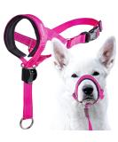 Goodboy Dog Halver with Service Belt - No-Pull Padded Halter for Small Medium & Large Dogs - Training Instructions Included - Pink (Pack of 1) - Buy Online on GoSupps.com