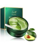 Avocado Under Eye Patches - 60pcs | Korean Skincare Anti-Wrinkle Treatment for Puffy Eyes, Dark Circles, and Eye Bags - Buy Online on GoSupps.com