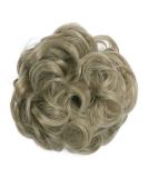 CAISHA by PRETTYSHOP Large Curly Messy Bun Hairpiece Scrunchy - Natural Blonde #24A G14E - Buy Online on GoSupps.com