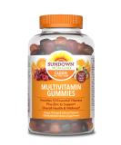 Sundown Naturals Multivitamin Gummies - Grape, Orange & Cherry Flavored - 120 Count - Buy Online on GoSupps.com