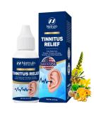 Tinnitus Relief Drops - Natural Ear Ringing Treatment Soothing Ear Wax Removal & Hearing Improvement - Made in USA - Buy Online on GoSupps.com