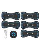 Mini-cervical massager leg massage device portable massage device with adjustable frequency for neck shoulder back waist arms legs pain (with 5 pieces of massage plaster)) - Buy Online on GoSupps.com