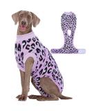 Kuoser Dog Body for Post-Op Recovery | Breathable & Comfortable E-Collar Alternative for Male & Female Dogs | Anti-Lick Surgery Body XL Purple - Buy Online on GoSupps.com