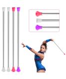 4 Piece Kids' Twirling Batons Set for Talent Shows & Artistic Dancing - Pink, White, Purple - Buy Online on GoSupps.com