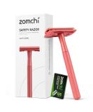 Shop Eco-Friendly Security Razor for Women | 5-Blade Red Razor with Sensitive Box | Plastic-Free & Safe Shaving - Buy Online on GoSupps.com