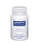 Pure Encapsulations Iron-C | Muscle & Red Blood Cell Support Supplement with Vitamin C | 60 Capsules - Buy Online on GoSupps.com