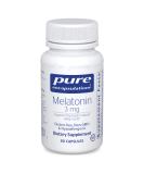 Pure Encapsulations Melatonin 3 mg | Sleep Support | 60 Capsules - Buy Online on GoSupps.com