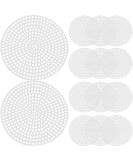 Exceart 30pcs Plastic Canvas Shapes for DIY Cross Stitch Embroidery - Round 7.7cm Mesh Screen for Needlepoint Craft Projects - Buy Online on GoSupps.com
