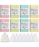 60 Mini Soap Favors Gift Set - Small Scented Bars for Hands & Body - Moisturizing Bath Soaps in Organza Bags for Baby Shower, Bridal Shower, Wedding, Birthday Party - Buy Online on GoSupps.com