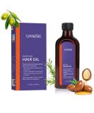 Moroccan Argan Oil & Purple Hair Essential Oil - Deep Moisturizer for Soft Shiny Frizz-Free Hair | 100ML Hair Treatment for Damaged Hair - Buy Online on GoSupps.com