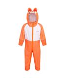Regatta Girl's Charco All-in-One Suit 3 Years - JaffaOrange/White - Buy Online on GoSupps.com