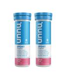 Nuun Active Citrus Fruit Electrolyte Tablets - Hydration Boost (2-Pack of 10) | International Shipping Available - Buy Online on GoSupps.com