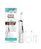 GuruNanda Nasal Saline Irrigator - Portable Cordless 300ml | 3 Modes for Sinus Relief | Rechargeable with 2 Tips - Buy Online on GoSupps.com
