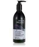 Avalon Organics Nourishing Lavender Hand & Body Lotion 12 oz - Hydrating Formula - Buy Online on GoSupps.com