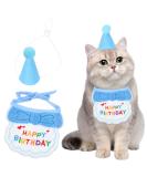 Buy Wisebom 2-Piece Dog Birthday Set - Happy Birthday Bibs & Cat Dog Costumes | International Shipping Available - Buy Online on GoSupps.com