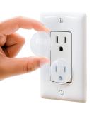 Clear Outlet Covers (50 Pack) - Childproof Your Outlets with Durable Transparent Plug Covers - 50 Count Value Pack - Buy Online on GoSupps.com