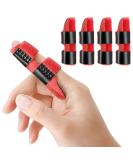 Moicainy 4-Piece Finger Rail Set Medical Finger Splint for Middle Ring Index & Small Fingers Red Bandages for Injury Recovery - Buy Online on GoSupps.com