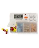 Tabtime 4 Daily Pill Box with Timer and 4 Alarms per Day & Extra Large Pill compartments - Buy Online on GoSupps.com