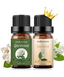 Sedbuwza Gardenia Jasmine Essential Oil Set - 2 x 10ml for Diffuser Aromatherapy Soap & Candle Making - Buy Online on GoSupps.com
