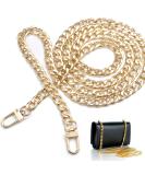 47 Inch Purse Chain Strap Shoulder Crossbody Replacement Straps with Metal Buckles  Gold Chain Strap for Purse Crossbody Handbag (Gold) - Buy Online on GoSupps.com