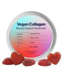 Habit + Habitat Vegan Collagen Booster Gummies with Biotin, Vitamin C, E, Folic Acid - 60 Gummies - Natural Ingredients - Plastic-Free Tin - Buy Online on GoSupps.com