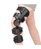 Medibot Adjustable Hinged Knee Brace | Post-Op Support Orthosis for Men & Women | Left & Right Leg Immobilizer - Buy Online on GoSupps.com