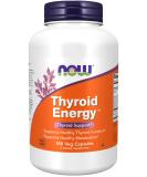 Now Foods Thyroid Energy 180 Vcaps - Pack of 2 | Boost Energy & Support Thyroid Health - Buy Online on GoSupps.com