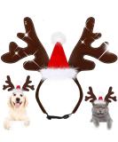 Shop Pet Christmas Headbands | Reindeer Cat & Dog Headbands - Perfect Holiday Gift for Pets! - Buy Online on GoSupps.com