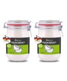 Mituso Organic Virgin Coconut Oil - Pack of 2 (2 x 1000 ml) in Swing Top Jar | Premium Quality International Shipping - Buy Online on GoSupps.com