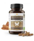 240 Bio Ceylon Cinnamon Capsules - High-Dose Organic Made in Germany 100% Natural Vegan Supplement - Buy Online on GoSupps.com