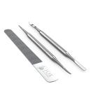 Fox Medical Equipment Ingrown Toenail Treatment Tools - Nail Care Kit - Podiatry Tools - Stainless Steel Nail File - Pedicure Kit - Ingrown Toenail Removal Kit - Best Toenail File - Toe Nail Corrector - Buy Online on GoSupps.com