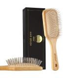 BFWood Bamboo Hair Brush with Steel Bristles for Anti-Static & Massaging Scalp - Buy Online on GoSupps.com