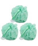 Bodylife Body Buffer Puff Exfoliating Bath & Shower Body Pouf Scrunchie Body Scrubber Green & White 55g Triple Pack - Buy Online on GoSupps.com