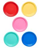 American Greetings Rainbow Party Supplies for Birthdays  Easter  Mother's Day  Father's Day  Graduation and All Occasions  Multicolor Paper Dinner Plates (50-Count) - Buy Online on GoSupps.com