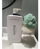 Buy Native Eucalyptus & Mint Body Wash with Pump - 36 fl oz + Loofah | International Shipping Available - Buy Online on GoSupps.com