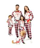 PatPat Family Matching Christmas Pajamas Set - Tree & Snowflake Print, Long-sleeve Sleepwear for Women XL - Colorblock Family Xmas Outfits - Buy Online on GoSupps.com