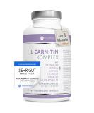 L-Carnitine Capsules 180 Count | Premium Carnipure - Vegan Formula with B3 B6 C Choline Lysine Green Tea & Caffeine | High Dose for Optimal Health - Buy Online on GoSupps.com