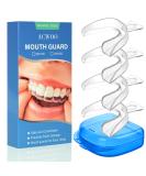 ACWOO Mouth Guard for Grinding Teeth and Clenching 4 Pack Sleep Mouth Guard Dental Night Guards Reusable Mouth Guards Grinding Teeth to Prevent Bruxism Mouth Shield for Sleeping & TMJ Relief (A) - Buy Online on GoSupps.com