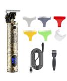 Professional Hair Clippers for Men - T Blade Zero Gapped Trimmer Cordless Rechargeable Edger Kit - Low Noise Pro Li Outline Trimmer for Barbers and Home Use - Buy Online on GoSupps.com