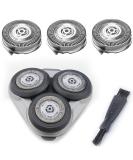 SH50/52 Replacement Heads for Philips Norelco Series 5000 - 3 Pack Blades for S5xxx, AquaTouch, and PowerTouch Series with Brush - Compatible with PT8xx PT7xx Models - Buy Online on GoSupps.com