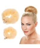 JYtop Hair Doughnut Rings for Perfect Beauty Buns - 2 Piece Set for Effortless Hair Styling - Buy Online on GoSupps.com
