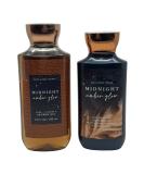 Buy Bath & Body Works Midnight Amber Glow Body Wash & Lotion - Luxury Shower Gel & Daily Nourishing Moisturizer for Glowing Skin - International Shipping Available - Buy Online on GoSupps.com