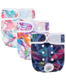 Buy Dono Reusable Dog Diapers - 3 Adjustable Washable Heat Pants for Bitches (Palm Leaves Size L) - Eco-Friendly Pet Care - Buy Online on GoSupps.com