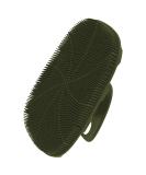 YEADMAME Silicone Body Scrubber - Sensitive Skin | Effective Dirt Removal | Army Green | Unisex Massage Tool - Buy Online on GoSupps.com
