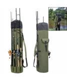 Fishing Rod Bag Pole Holder Fishing Rod Carrier Case Holds 5 Poles Travel Case Waterproof Lightweight Tackle Box Multifunctional Stand Fishing Bags Large Capacity Fishing Gear Organizer Gift for Men Khaki Green - Buy Online on GoSupps.com
