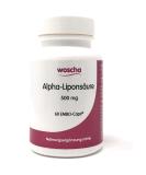 Shop Woscha Alpha Lipoic Acid 500mg - 60 Vegan K-CAPS | International Shipping Available - Buy Online on GoSupps.com