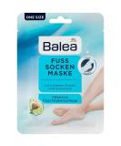Balea Foot Socks Mask with Lime Extract & Avocado Oil - Deep Moisturizing Treatment for Soft Feet | International Shipping Available - Buy Online on GoSupps.com