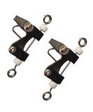 Lobo Lures Big Game Fishing Thru-Wire Outrigger Release Clips Set of 2 - Adjustable for Downrigger, Kite, Outrigger - Buy Online on GoSupps.com