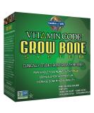 Garden of Life Vitamin Code Grow Bone Supplement - Whole Foods Calcium with Strontium, Magnesium, K2 MK7, Vitamin D3 & C, Probiotics - 30 Day Supply - Buy Online on GoSupps.com