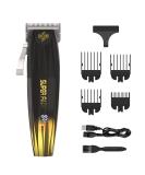 Super Fade Professional Hair Clipper for Barbers - Fast Cordless & Whisper Quiet | 90+ Min Runtime & Crunchy Blade for Perfect Blurry Fades - Buy Online on GoSupps.com